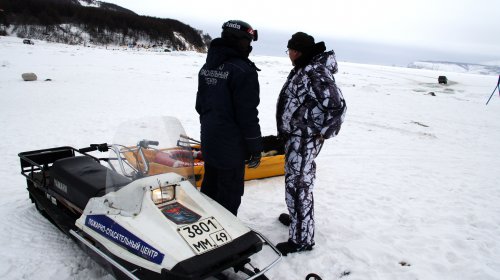 ОБСЛЕДОВАНИЕ б.ГЕРТНЕРА ПРОВОДИЛИ ПРИ ПОМОЩИ СНЕГОХОДА