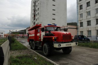 Пожарные Омсукчана посетили «Северное сияние»