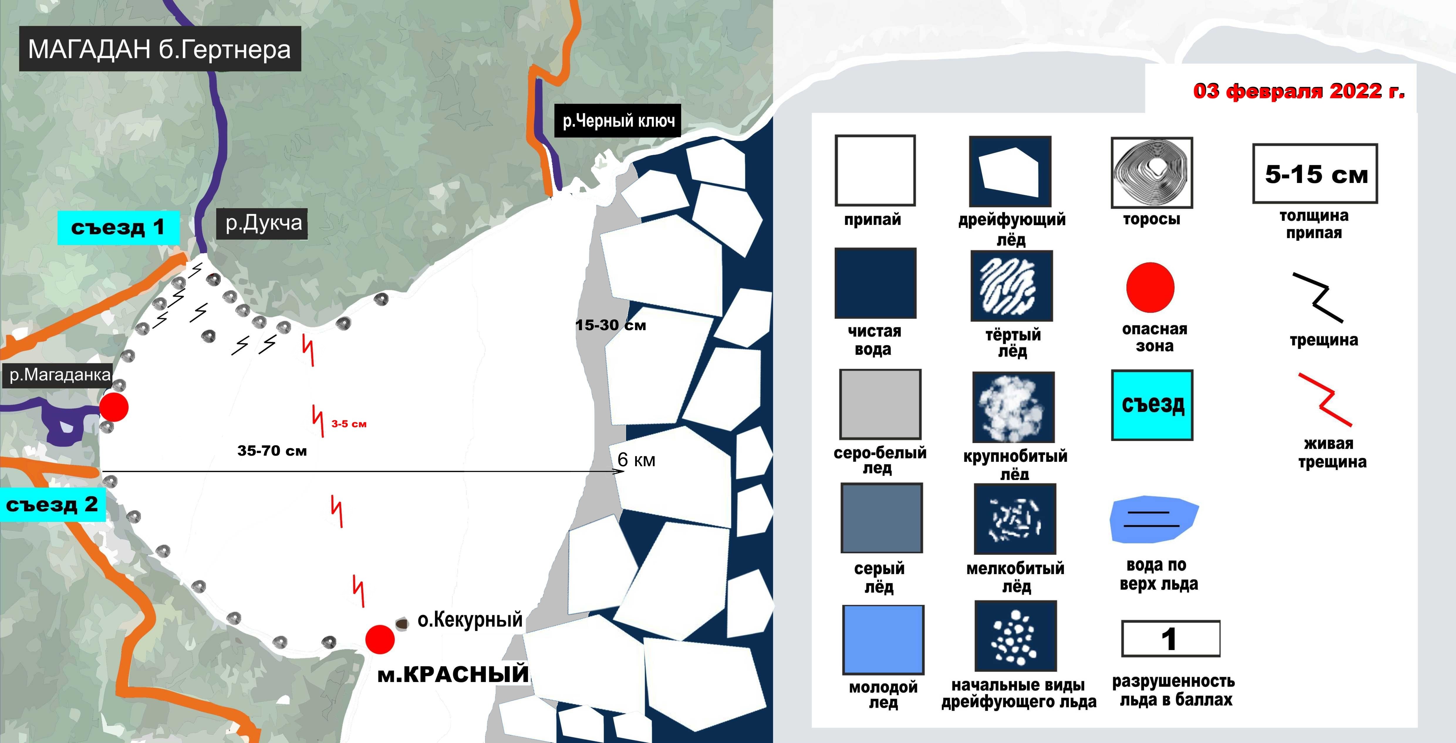 Мультимапс ледовая обстановка